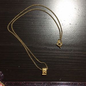 Initial necklace